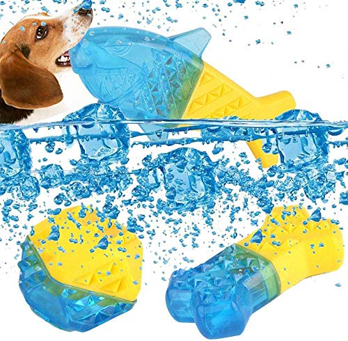 Gshy Hund kaut Spielzeug 3 Stück Set Anti-Hitze-Knochen gefrorenes Spielzeug Wasser Gefrorenes Wasser Spielzeug von Gshy