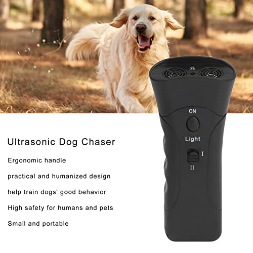 Gsycle Handheld -Rindensteuergerät, LED tragbare Ultraschall -Hunde -Chaser -Rindensteuerungsgeräte Hundebrinden -Abschreckungsgeräte Trainingskontroll -Tool für die Außenseite zu Hause von Gsycle