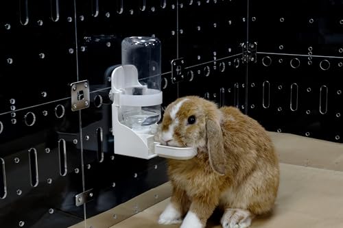 GuineaLoft™ Automatischer Tränker - ⁦Wasserflasche für Kaninchen und kleine Tiere, die eine einfache Trinkweise benötigen. Keine Tasten drücken erforderlich. Füllt Sich automatisch bis zu 3/4 voll von GuineaLoft