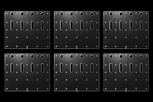 GuineaLoft™ T4 Paneele (6er-Pack) – 6 Seitenwandpaneele für Käfige Modell A, P, C, E – Erweitern Sie den Käfig, fügen Sie Böden, Trennwände, Spielstrukturen hinzu, hängen Sie Flaschen auf, von GuineaLoft