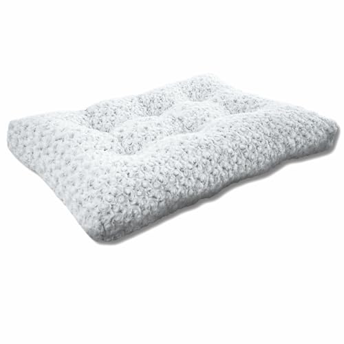 Gulokoka Hundebett, Größe XL, 104 x 68 cm, Polyester, Grau – extra groß, bequem, waschbar, Haustiermatte für Hunde und Katzen von Gulokoka