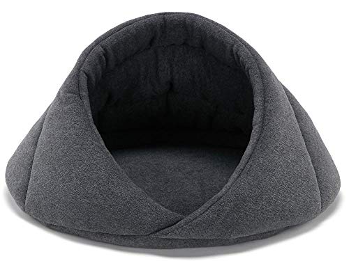 Betten & Sofas Für Katzen Hundebetten Haustier Hundebett Small Puppy Kennel Sofa Fleece Cave Bettmatte Für Große Hunde Katzenhaus Katzenschlafsack Warm Nest Hundekorb -Grau_L von Gulunmun