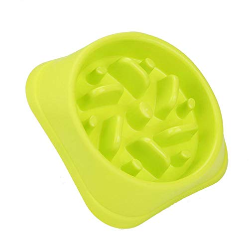 Fressnäpfe Für Hunde Fressnäpfe Für Katzen Pet Feeder Tragbare Futternäpfe Hündchen Katzen Verlangsamen Essen Feeder Dish Bowl Verhindern Sie Fettleibigkeit Hunde Bowl Zubehör @ 12, One, Größe von Gulunmun