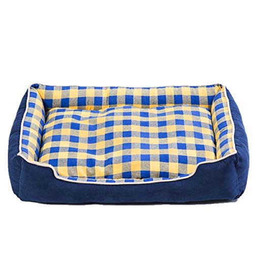 Gulunmun Betten & Sofas Für Katzen Hundebetten Erwärmung Hundehütte Pet Nest Hundehütte Aus Weichem Material Hundebett Zwinger Für Katzenwelpen Herbst Und Winter Warmes Nest-Yellow_70Cmx57Cmx15Cm__ von Gulunmun