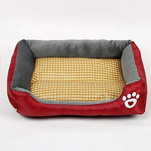 Gulunmun Betten & Sofas Für Katzen Hundebetten Paw Dog Sofa Hundebett wasserdichte Weiche Katzenbetten Haus Haustier Zwinger Für Kleine, Mittelgroße Hunde Cool Mat Kissen von Gulunmun