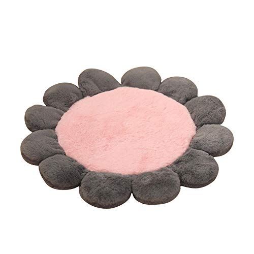 Gulunmun Betten & Sofas Für Katzen Hundebetten Pet Mat Neue Hundehütte Mat Flower Pet Mat Kleine Hund Heimtierbedarf Warme Decke Heimtierbedarf Laufstall Für Hunde-Pink__110Cm__ von Gulunmun