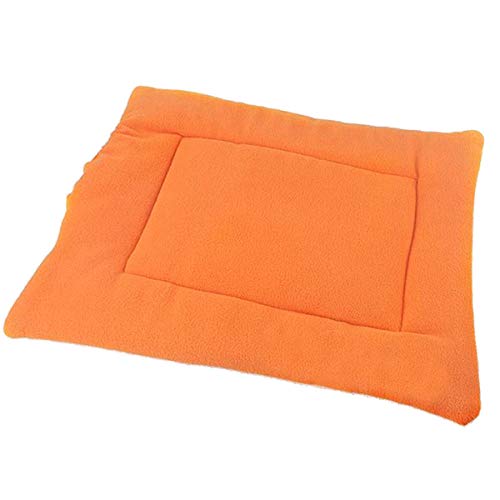 Gulunmun Betten & Sofas Für Katzen Hundebetten Warme Weiche Fleece Hundebetten Candy Farbe Warm Pet Blanket Puppy Cat Schlafbetten Cover Kissen Für Kleine, Mittlere Hunde von Gulunmun