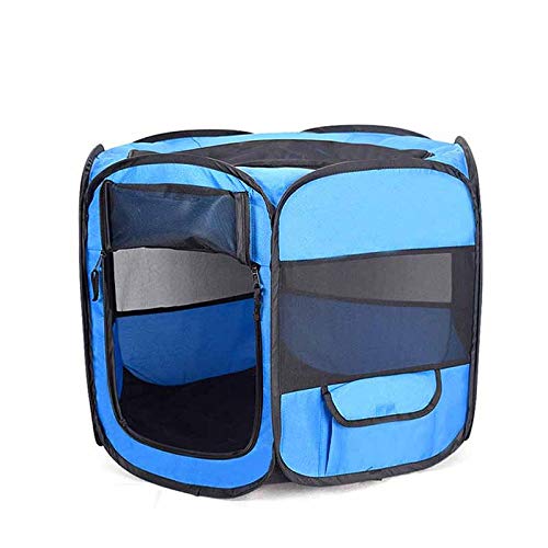 Gulunmun Haustier-Beutel-Spielraum-Fördermaschine für die Hunde, die starken Haustier-Katze-Hundeauto-Zusatzsitz-Abdeckungs-im Freienhaustier-Beutel Hammock-Blue L 91x61cm Falten von Gulunmun