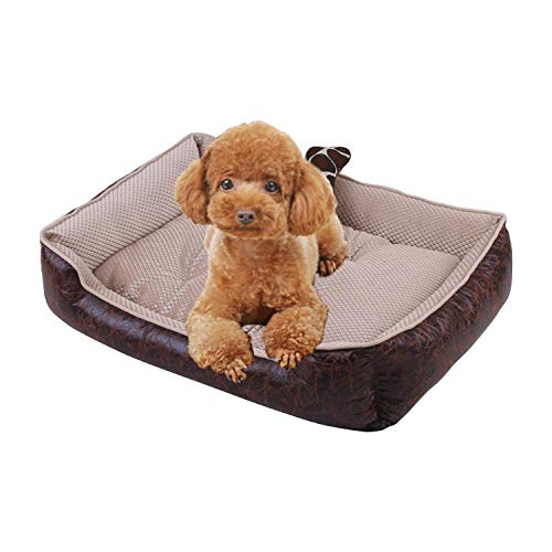 Gulunmun Haustier Hundebett Warming Dog House Weiche Material Baumwolle Hundekörbe Herbst und Winter Warm Kennel Für Cat Puppy von Gulunmun