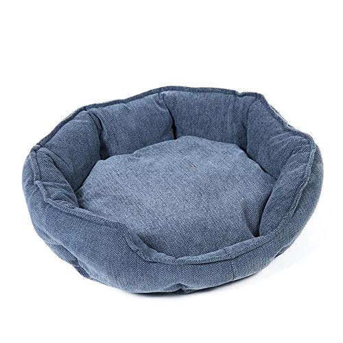 Gulunmun Hohe qualität 3 größe pet runde Bett cat hundebett weiche Hunde Matte kleine Hund Haustiere Haus cat erwärmung Bett-Grey_L__ von Gulunmun