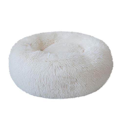 Gulunmun Pet House Hundebett Komfortable Plüsch Zwinger Hunde Haustierstreu Tiefschlaf PV Katzenstreu Schlafsofa Haustiere Beds-White_XXL_ von Gulunmun