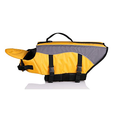 Gulunmun Regenjacken Für Hunde Pet Life Vest Hundebadebekleidung Pet Safety Badeanzug Hundeschwimmen Pet Dog Schwimmweste Pet Life Jacket Sicherheitskleidung Für Hunde @ Yellow_Xs von Gulunmun