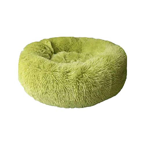 Gulunmun Runde Lange Plüsch Hund Towser Matratze Katze Schlaf Nest Sofa Haustiere Bett Cattery Big Dogs Kissen Petshop Produkte XL-5XL-green_5XL-120x120CM von Gulunmun