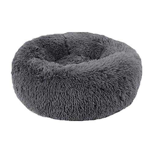 Gulunmun Runde Lange Plüsch Hundekräuter Matratze Katze Schlaf Nest Sofa Haustiere Bett Cattery Big Dogs Kissen Petshop Produkte XL-5XL-dark_Grey_5XL-120x120CM von Gulunmun