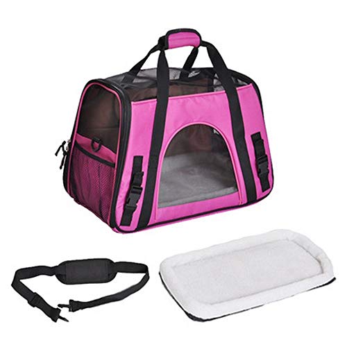 Gulunmun Transportbox für kleine Tiere Transportbox für kleine Tiere Transportbox für kleine Tiere-Fuchsia L von Gulunmun