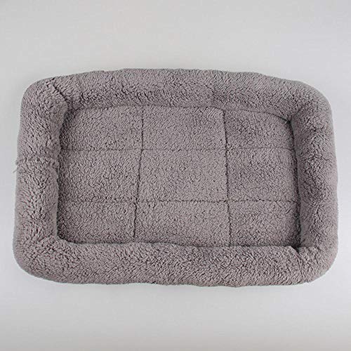 Gulunmun Weiches, warmes Hundebett für kleine, große Tiere Haustierliege Sofas Katzenzwinger Heimtierbedarf SML XL XXL-Grey_XL von Gulunmun