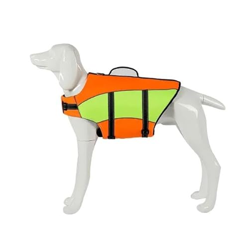 Hunde-Schwimmweste,Badeanzug,Weste,Schwimmweste,Auftriebsweste,Haustier-Badeanzug,Doppelt,L von Gulunmun