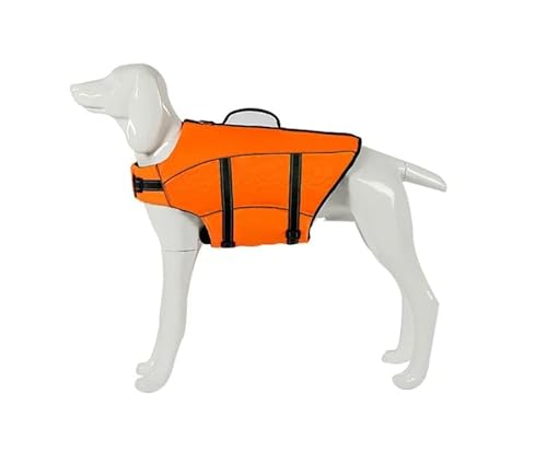 Hunde-Schwimmweste,Badeanzug,Weste,Schwimmweste,Auftriebsweste,Haustier-Badeanzug,Orange,L von Gulunmun