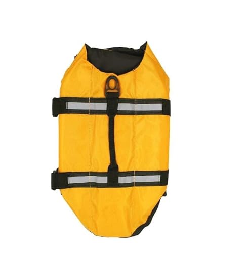 Hundeschwimmwesten,Verstellbare Haustier-Hundeschwimmweste Mit Reflektierenden Streifen,Hundeschwimmweste Für Kleine,Mittelgroße Und Große Hunde Beim Schwimmen,7,XL von Gulunmun