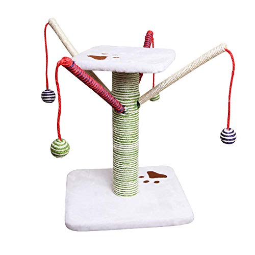 Katze Klettern Kratzbaum Katzenkratzbrett Kätzchen Spielzeug Krallen Katzenkratzsäule Wear Supplies Cat-A von Gulunmun