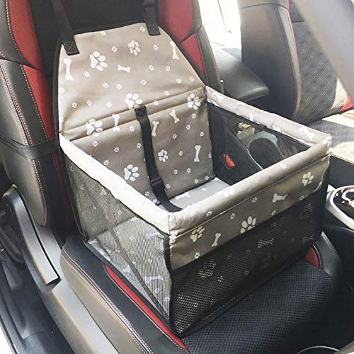 Reise Hund Autositzbezug Klapphängematte Pet Carriers Tasche für Katzen Hunde Transportin -Stil 1 grau 40x30x25 von Gulunmun