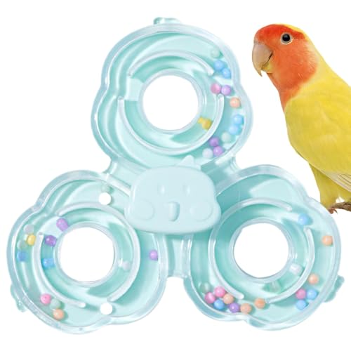 Bird Toys Parakeets, Colorful Swivel Wheel Toy, Parrot Spinner Bird Spinner Toy Parrot Play Toy Spinner for Parrots Interactive Parrot Toy Parrot Activity Toy Spinner Toy Bird von Gungtj