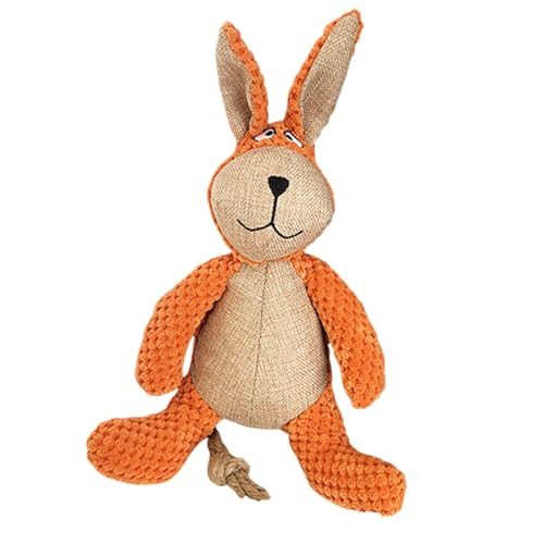 Gungtj Plush Toys Aggressive Chewers | Robustes Hundespielzeug | Quietschendes Plüsch-Welpenspielzeug | Plüschtier für große Hunde | Gebaut, um intensivem Kauen standzuhalten und Langeweile für aktive von Gungtj