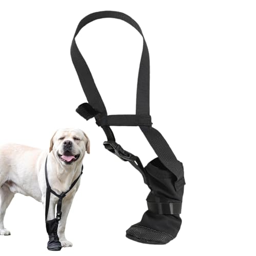 Gungtj Pressure Relief Dog Brace, Adjustable Dogs Shoulder Support, Taper Collar Alternative Pet Brace, Dog Support Suit for Elbow, Pet Shoulder and Elbow Brace, Breathable Dog Recovery Brace, von Gungtj