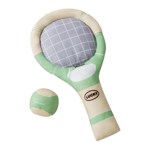 Gungtj Quietschende Hunde Tennisbälle, Interaktives Hundespielzeug, Zahnen Welpen Tennisbälle, Indoor Outdoor Hundespielzeug, Kauspielzeug für Hunde, Hunde Tennisbälle, Lustiges Hundespielzeug, Welpen von Gungtj