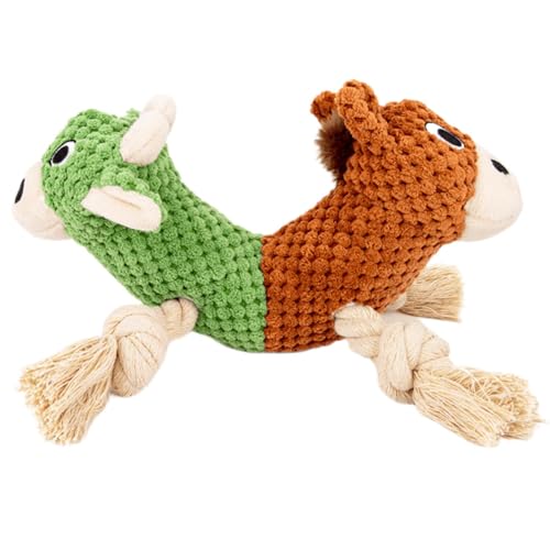 Gungtj Rope Squeak Dog Toy, Squeaky Rope Dog Toy, Dog Rope Toy Squeaker, Squeaky Rope Chew Toy, Squeak Rope Toy, Interactive Squeaky Rope Toy, Squeak Dog Toy, Rope Toy for Dogs Squeak von Gungtj