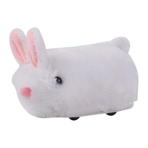 Interactive Rabbit, Pet Exercise Enrichment, Cute Pet Rabbit Rechargeable Sound Plush Toy,5.12x2.76x1.97 Inches, for Hunting Chasing Game, Automatic Obstacle Avoidance von Gungtj