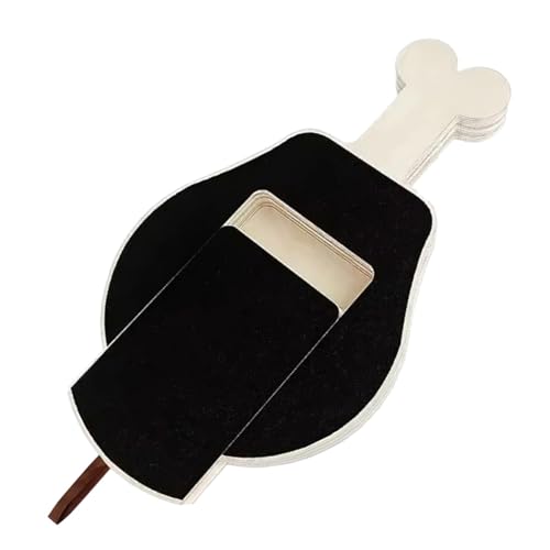 Pet Scratch Board Silent Dog Nail Grinder Bone Shape Board Puppy Nail File Cat Claw Grinding Pad for Small Medium and Large Pets 40.0x25.0x3.0 cm von Gungtj