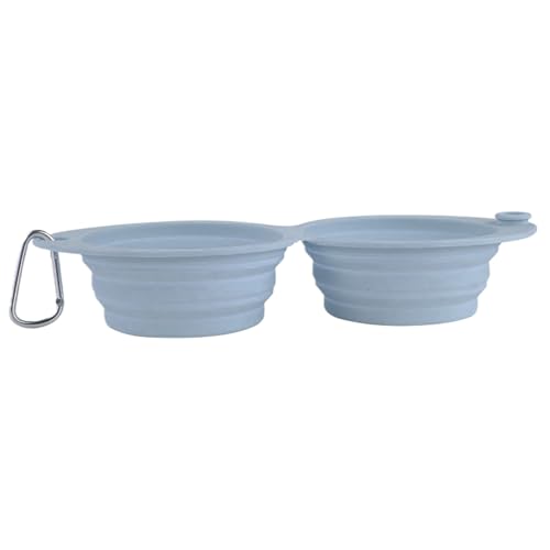 Portable Dog Water Bowl, 2 in 1 Food Dish, Foldable Feeder Design, Lightweight Travel Accessory, Material, Perfect for Camping, Hiking, or On-The-Go Pets 11.81x5.28x1.97 inches Portable Dog Water Bowl, 2 in 1 Food Dish, Foldable Feeder Design, Lightweight Travel Accessory, Material, Perfect for Camping, Hiking, or On-The-Go Pets 11.81x5.28x1.97 inches von Gungtj