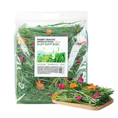 Rabbits Hay Food, Safe Natural Grass, Healthy Pet Bedding, Improves Digestion Function, 11.81x11.81x2.36 Inches, Small Animal Use, Gerbils Hamsters Chinchillas von Gungtj