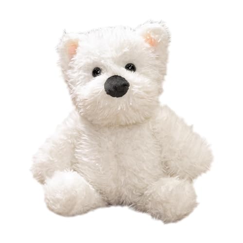 Stuffed Dog Plush, Cute Plush Dog Doll, White Dog Plush Toy, Stuffed Animal Dog, Soft Dog Plushie, Plush Animal Puppy, Dog Plush Pillow, Cute Puppy Plush Toy, Stuffed Animal Puppy, Plush Doll Stuffed von Gungtj