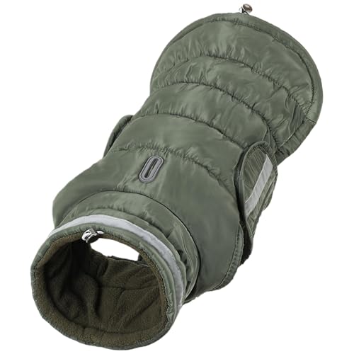 Warmer Hundemantel, wasserdichte Hundejacke, Winter-Hundebekleidung, Fleece-Futter, Hundejacke für kaltes Wetter, verdickte Hundejacke, Outdoor-Hundebekleidung, Hundejacke für kleine, mittelgroße und von Gungtj