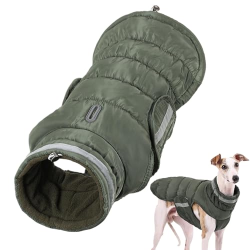 Warmer Hundemantel, wasserdichte Hundejacke, Winter-Hundebekleidung, Fleece-Futter, Hundejacke für kaltes Wetter, verdickte Hundejacke, Outdoor-Hundebekleidung, Hundejacke für kleine, mittelgroße und von Gungtj