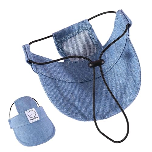 Gupcaqosjw Hunde-Baseballmütze, Sonnenhut für Hunde,Haustierhut Sonnenschutz | Wasserdichter, bequemer Canvas-Hunde-Reisesporthut mit verstellbarem Nackenband für alle Jahreszeiten, Park von Gupcaqosjw