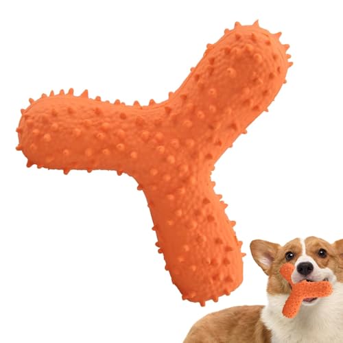 Gupcaqosjw Hundespielzeug zum Apportieren, Quietschspielzeug für Hunde, Kauspielzeug für Hunde, Interaktives Haustierspielzeug mit Textur, quietschendes Hundespielzeug, gehirnstimulierendes von Gupcaqosjw