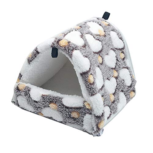 Gusengo Haustierbett - Flauschiges Katzenbett, Katzen Schlafsack Waschbar Bequem Haustier Kissen, Komfortable Haustier Bett Winter Plüsch Kennel Schlafhöhle von Gusengo