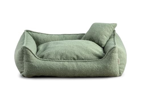 Gutekissen® Bear Hundebett Grosse Hunde - Hundekissen Waschbar - Inklusive kleines Kissen - Farb- und Größenwahl (XS - 55x45, Grün) von Gutekissen