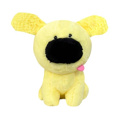 Adorable Dog Plush Toys - Soft Animal Plush Dolls With Big Noses, Perfect Accessories For Kids And Adults, Ideal For Children's Playtime And Collectibles Fun Dog Plush Toys - Big Nose Animal Dolls For von Gvblkq