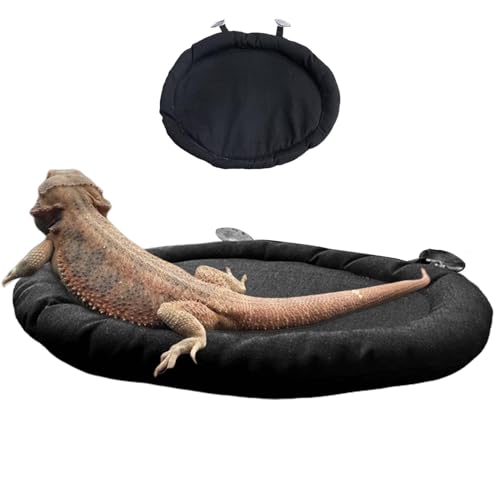 Bearded Dragon Hammock, Reptile Hammock Bed, Portable Reptile Hammock, Car Dashboard Hammock, Soft Reptile Hammock, Bearded Dragon Supplies, Reptile Bed with Suction Cups, von Gvblkq