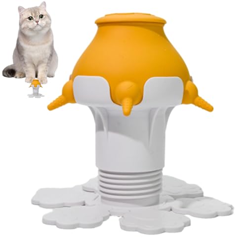 Brustwarzen-Futterspender für Welpen, Silikon-Stillflasche, verstellbare Höhe, 300 ml Fassungsvermögen, weiches Silikon-Material, leicht zu reinigendes Design, auslaufsicher, perfekt für Hunde, Katzen Brustwarzen-Futterspender für Welpen, Silikon-Stillflasche, verstellbare Höhe, 300 ml Fassungsvermögen, weiches Silikon-Material, leicht zu reinigendes Design, auslaufsicher, perfekt für Hunde, Katzen von Gvblkq