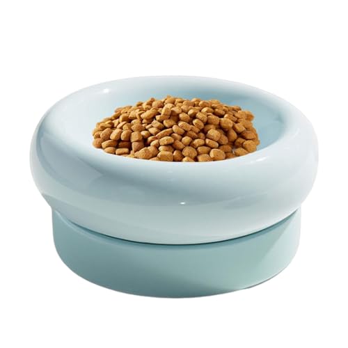 Ceramic Cat Bowls, Detachable Ceramic Double Bowl, Pet Accessories for Kittens, Food and Water Container for Feeding and Hydration, Easy-to-Clean Pet Feeder Dish von Gvblkq