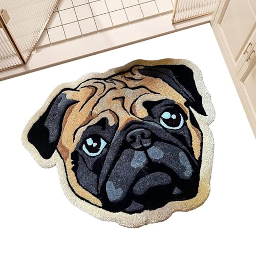 Dog Welcome Mat, Puppy Kitchen Rug, Animal Door Carpet, Anti-Slip Design, Heavy Duty and Easy to Clean, Cute and Functional, for Indoor Entry and Busy Areas von Gvblkq