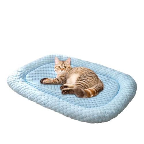 Gvblkq Cat Cooling Mat, Dog Sleeping Pad, Soft Gel-Infused Pet Bed, Lightweight Cooling Design, Ideal for Indoor Outdoor Travel Kennel Use, 25.59x19.69x3.94 Inches von Gvblkq