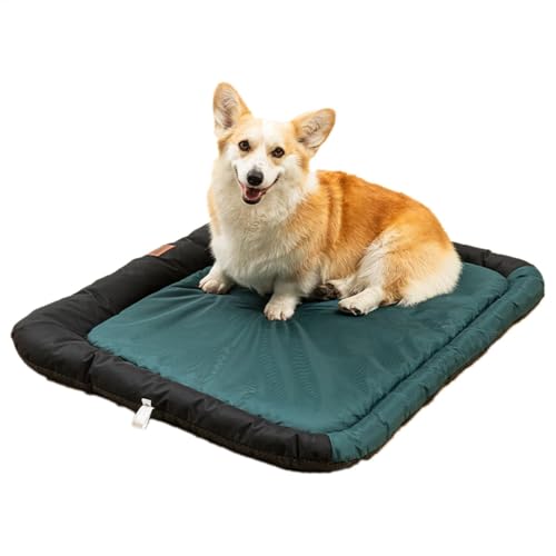 Gvblkq Dog Crate Mat, Oxford Dog Sleeping Mat, Anti Slip Dog Cushion, Dog Crate Pad, Pet Mattress, Dog Kennel Mat, Dog Bedding, Pet Cushion, Dog Crate Bedding, Dog Mat for Crates von Gvblkq