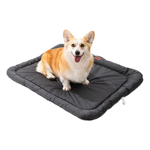 Gvblkq Dog Crate Mat, Oxford Dog Sleeping Mat, Anti Slip Dog Cushion, Dog Crate Pad, Pet Mattress, Dog Kennel Mat, Dog Bedding, Pet Cushion, Dog Crate Bedding, Dog Mat for Crates von Gvblkq