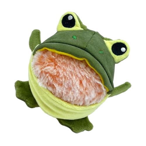 Gvblkq Dog Squeaky Toys, Pet Interactive Frog & Shark Toy, Removable Squeaker for Indoor Playing, Chewing, Self-Entertaining, Fun Pet Supplies for Dogs of, 4.92x4.33x3.54 inches von Gvblkq